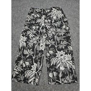 Tribal Stetch Extensible Crop Pants Womens 16 All Over Floral Print...